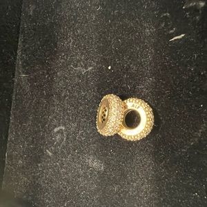 2 gold Pandora charms